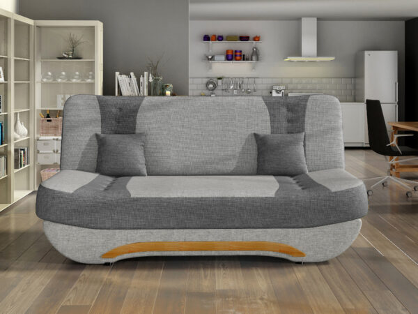 Удобный диванчик с кроватью модель EWA II серый